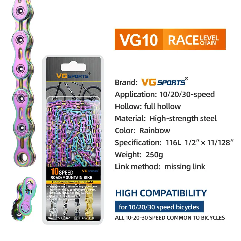 VG Sports 10 Speed Bicycle Chain