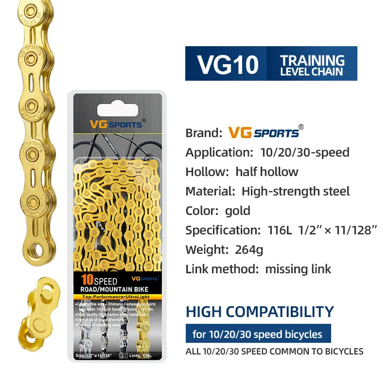 VG Sports 10 Speed Bicycle Chain