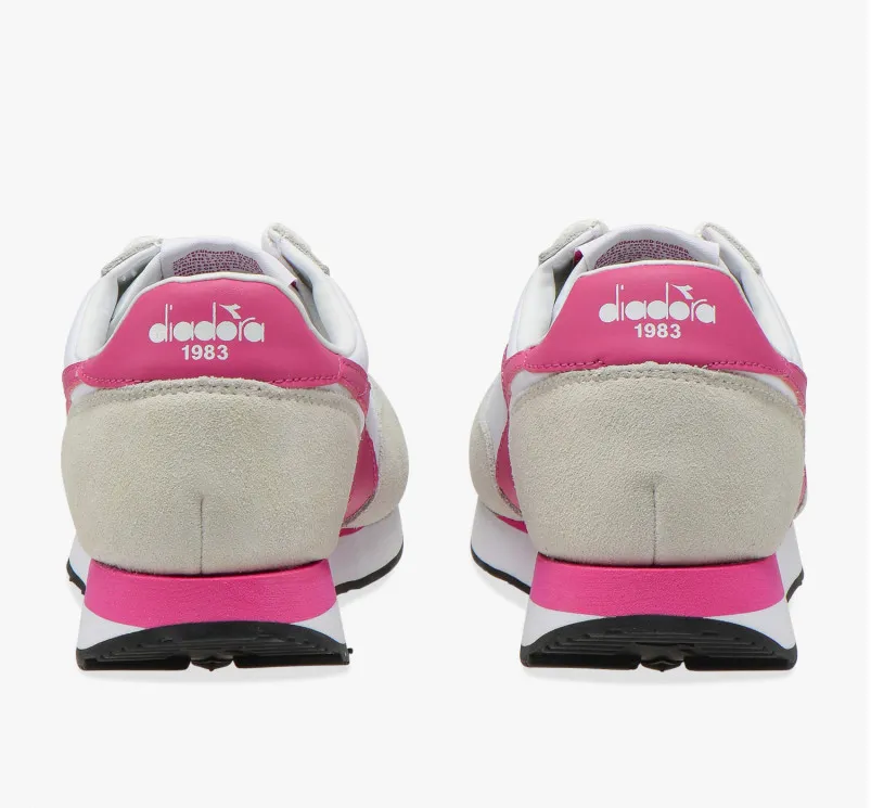 Womens Diadora Heritage Koala Casual Walking Sneakers Shoes White/Azalea