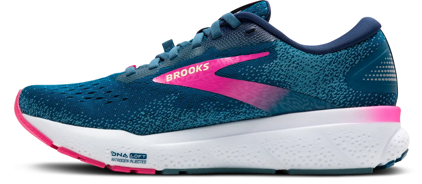 Women's Ghost 16 GTX (422 - Moroccan Blue/Pink/Yellow)