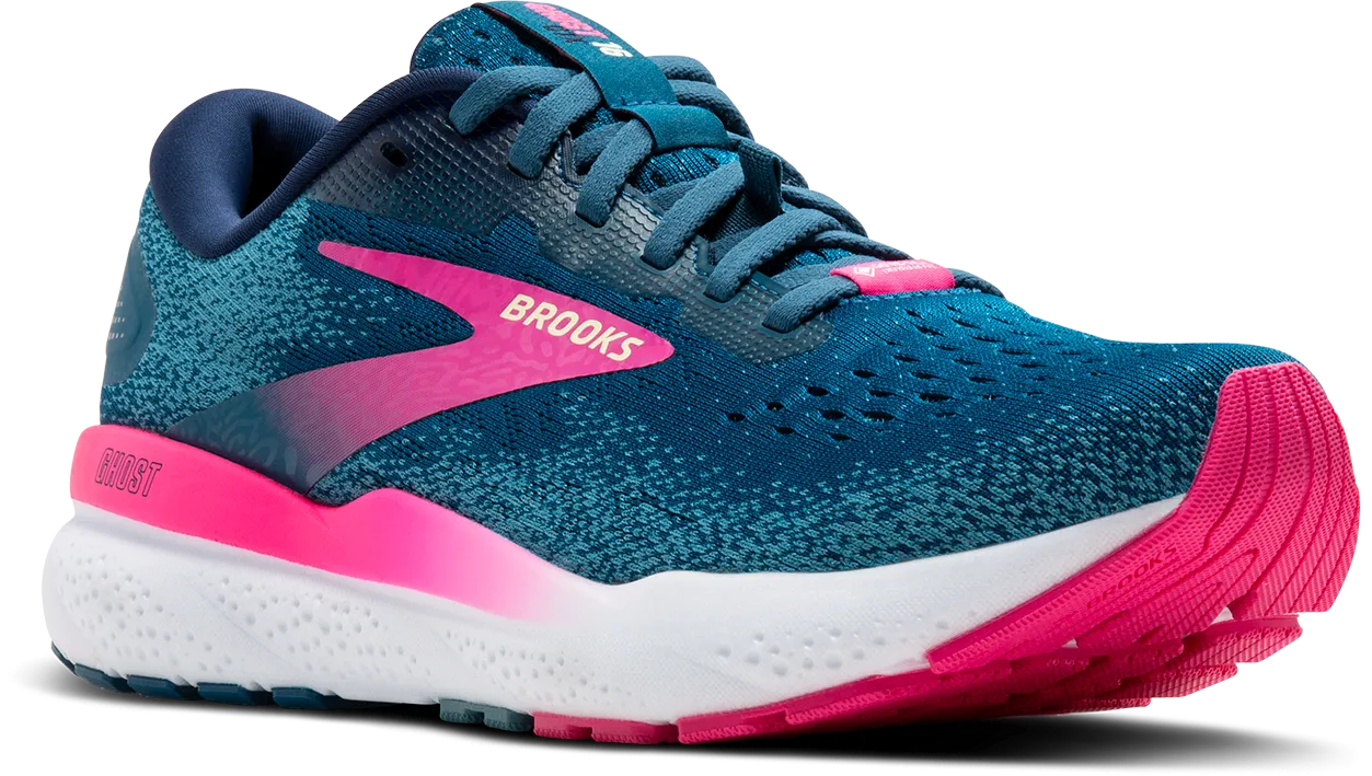 Women's Ghost 16 GTX (422 - Moroccan Blue/Pink/Yellow)